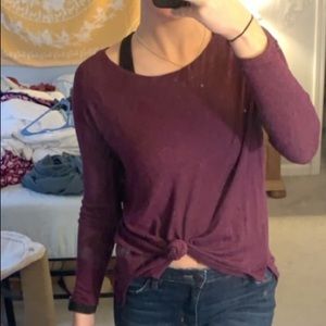 Super soft long sleeve tee 🔮💜💟